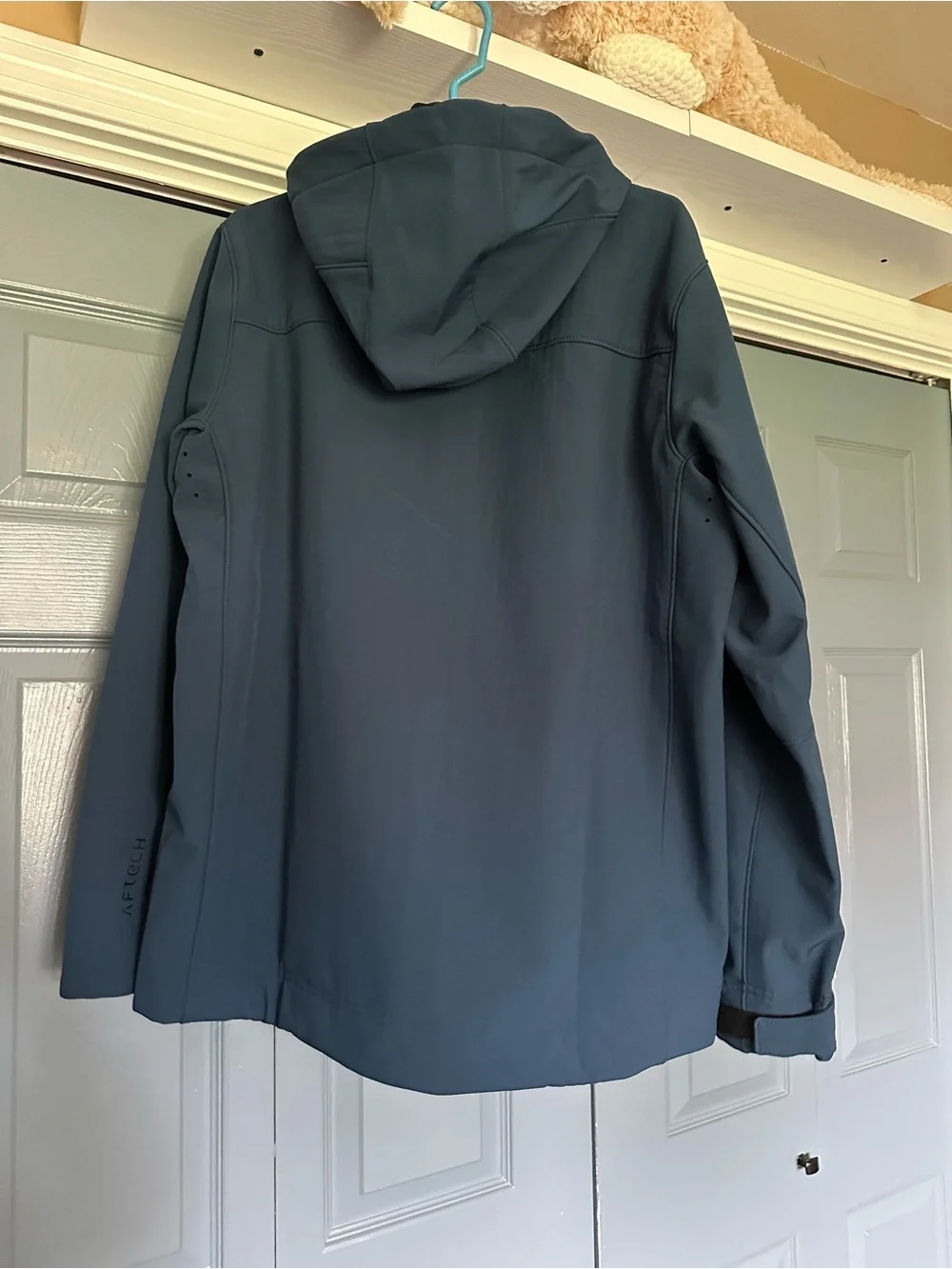 AFTCO Men's Hooded Softshell Jacket - Slate Blue